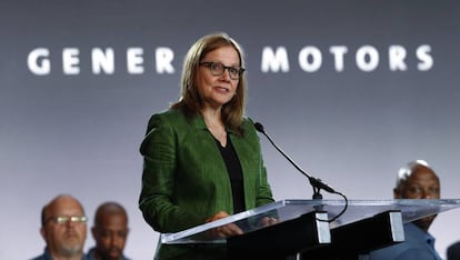 La presidenta y consejera delegada de General Motors, Mary Barra.