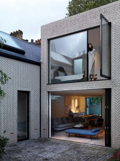 La arquitecta en su casa de Islington.