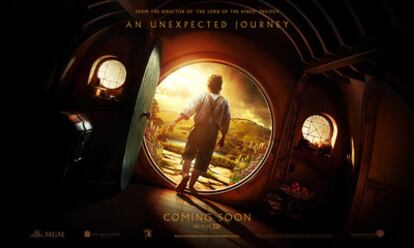 Cartel promocional de 'El Hobbit: un viaje inesperado'