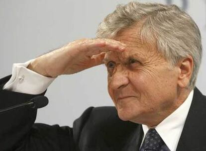 Jean-Claude Trichet, en una conferencia de prensa.