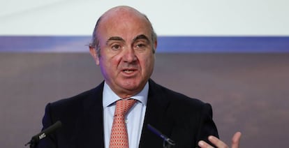 Luis de Guindos, vicepresidente del BCE