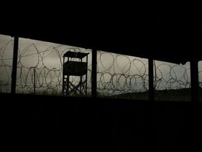 &#039;Camp X-Ray&#039;, en Guant&aacute;namo, Cuba.