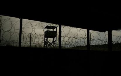 'Camp X-Ray', en Guantánamo, Cuba.