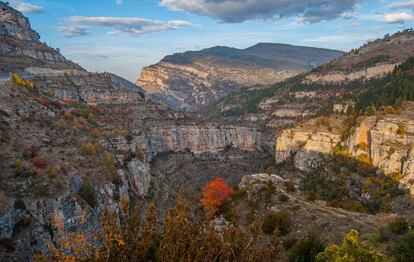 El cañón del río Leza.