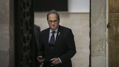 Catalan premier Quim Torra.