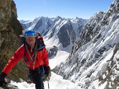 Simon Yates, en la norte del Pakthor.