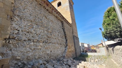 Iglesia de San Andrés en Ávila, joya del románico castellano del siglo XII.