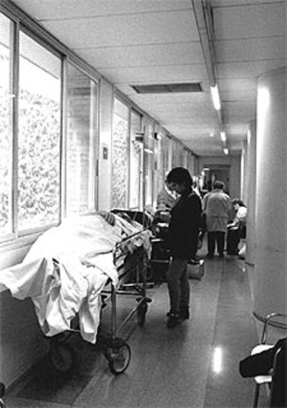 Urgencias del hospital Vall d&#39;Hebron, saturadas en el mes de enero.