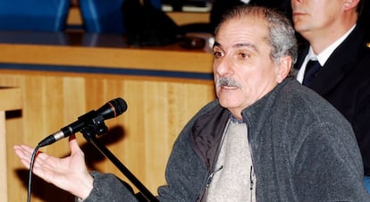 Adolfo Scinlingo, durante su juicio en la Audiencia Nacional. 