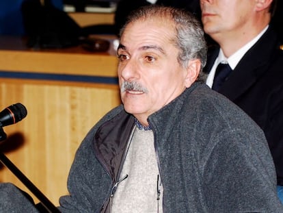 Adolfo Scinlingo, durante su juicio en la Audiencia Nacional. 