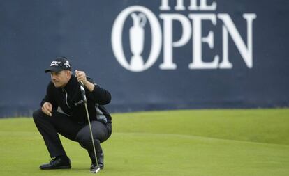 Henrik Stenson, segundo clasificado en el British Open.