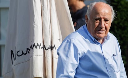 Amancio Ortega, propietario y fundador del imperio Inditex, en una imagen de archivo de 2018. 
 