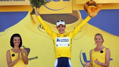 Daryl Impey, nuevo líder del Tour.