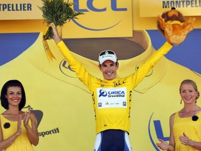 Daryl Impey, nuevo l&iacute;der del Tour.