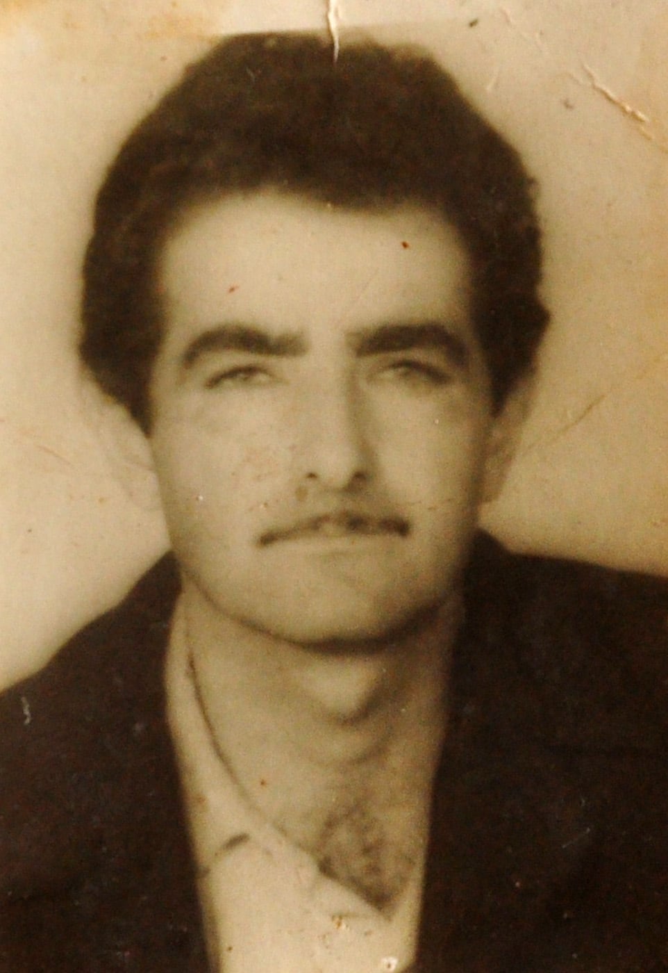 José Mujica a la edad de 20 años. 