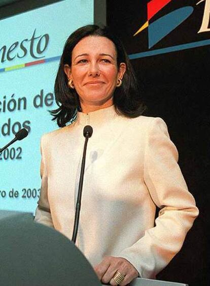 Ana Patricia Botín.