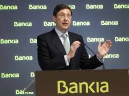 Jos&eacute; Ignacio Goirigolzarri, presidente de Bankia