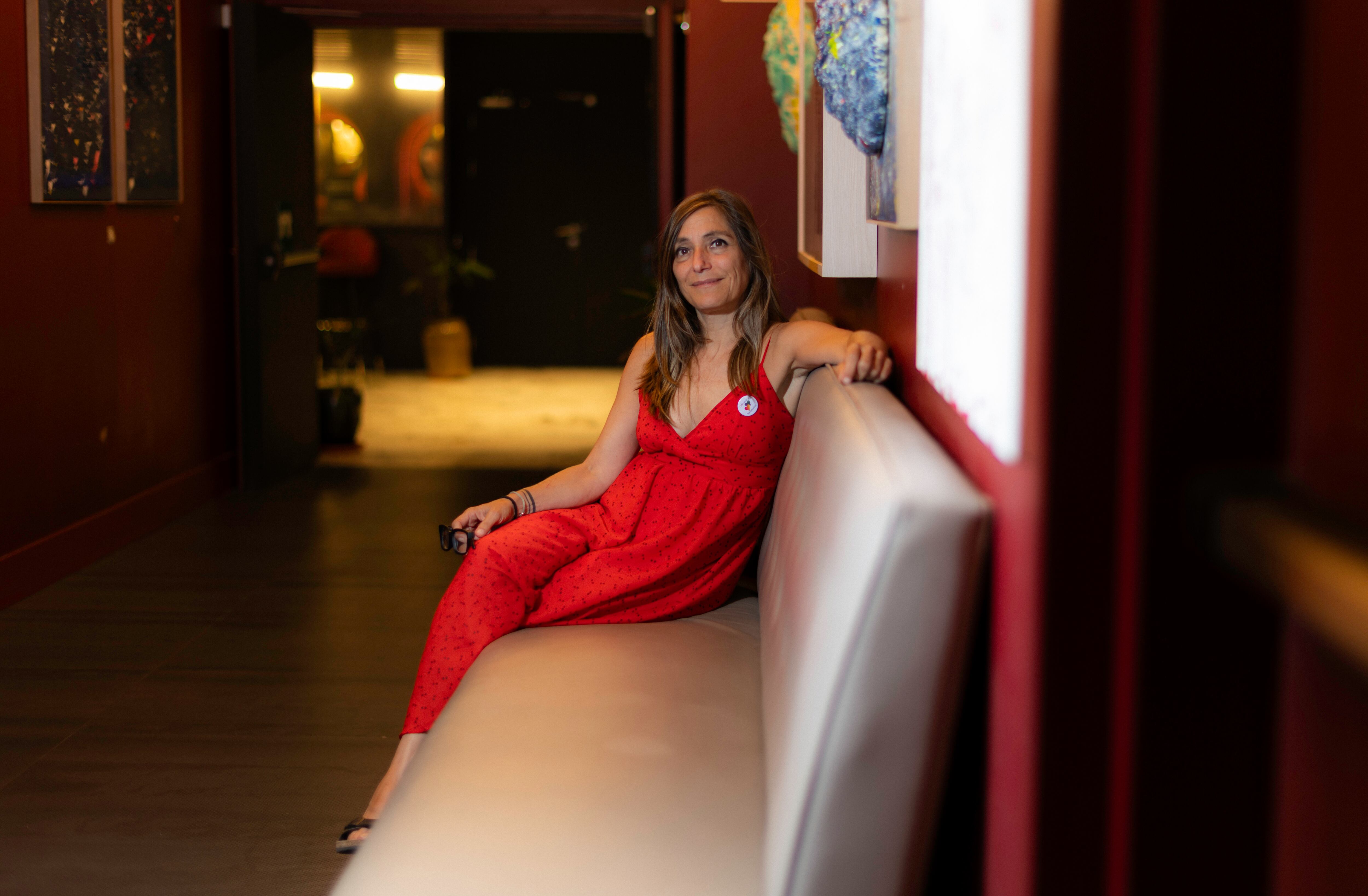 Thais Ruiz de Alda en entrevista para ELPAÍS a mediados de julio de 2025.
