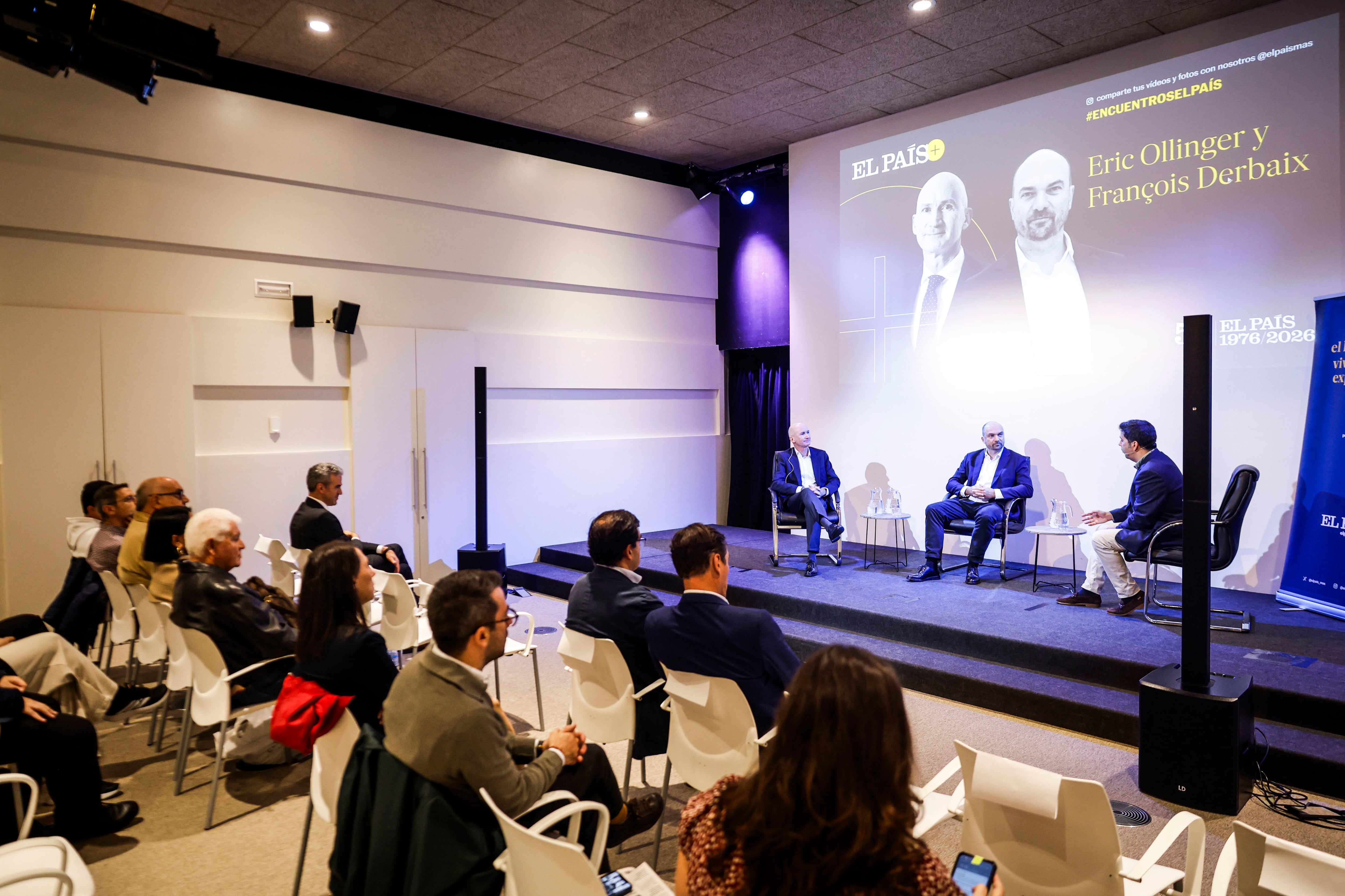 Encuentro con empresarios belgas, directivos de Indexa Capital y ValueTree.