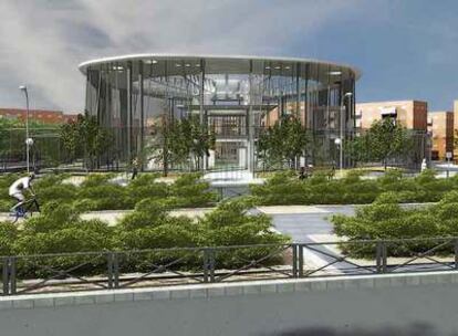 Imagen del proyecto del Centro de Creación de Vallecas.