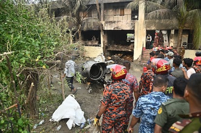 Choque avión militar Bangladés