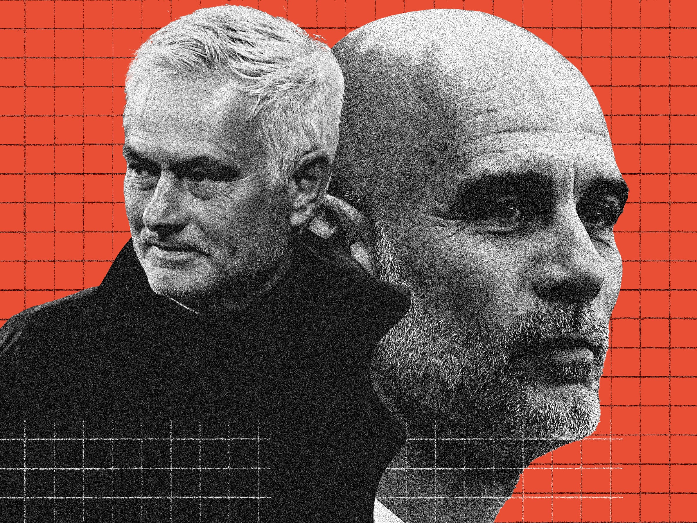 Mourinho y Guardiola, tan cerca y tan lejos