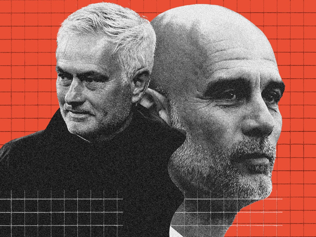 Mourinho y Guardiola, tan cerca y tan lejos