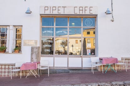 Pipet Cafe, en Mahón.
