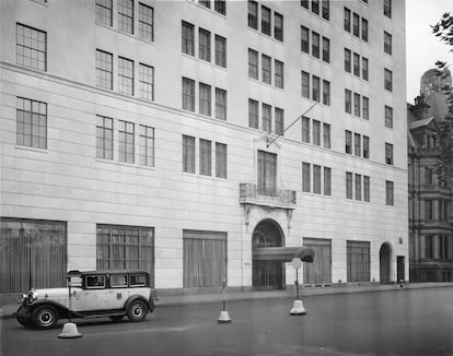 Fachada de Bergdorf Goodman a principios de los años veinte del siglo pasado.

