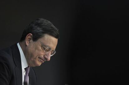 El presidente del Banco Central Europeo (BCE), Mario Draghi.