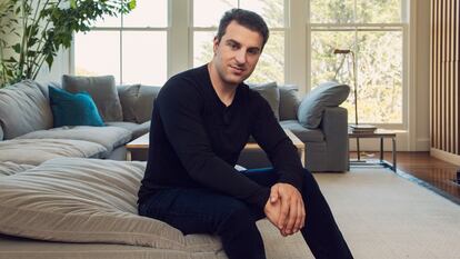Brian Chesky, consejero delegado y cofundador de Airbnb, en una fotografía facilitada por la empresa.
