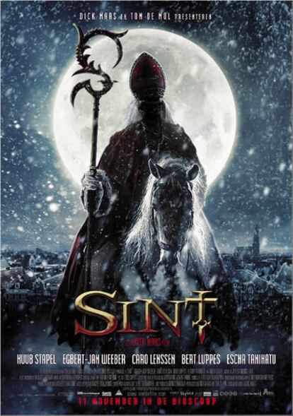 Afiche promocional de la película Sint, dirigida por Dick Maas.