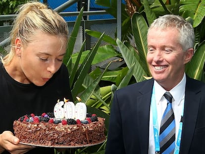 Sharapova sopla las velas por su victoria 600.