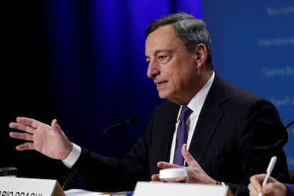 El presidente del Banco Central Europeo (BCE), Mario Draghi