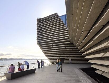 La sucursal del museo V&A en Dundee (Escocia), un proyecto de Kengo Kuma.