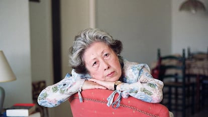 La poetisa sevillana Julia Uceda, en una imagen de la Fundación Unicaja.