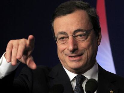 El presidente del Banco Central Europeo, Mario Draghi