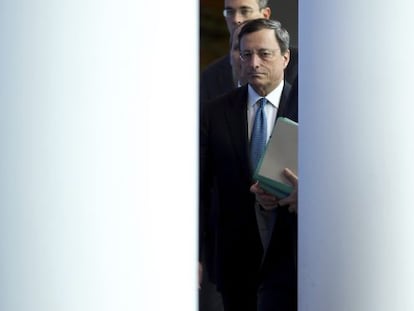 El presidente del Banco Central Europeo, Mario Draghi