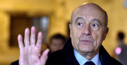 Alain Juppe en Bordeaux el pasado 1 de febrero.