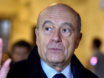 Alain Juppe en Bordeaux el pasado 1 de febrero.