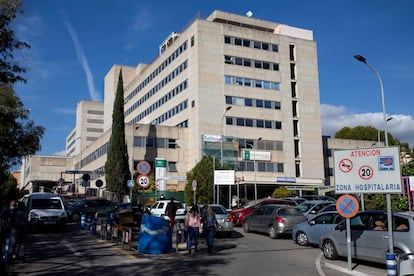 Vista exterior del Hospital Materno Infantil de Málaga, en una imagen de 2020.