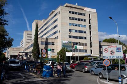 Vista exterior del Hospital Materno Infantil de Málaga, en una imagen de 2020.