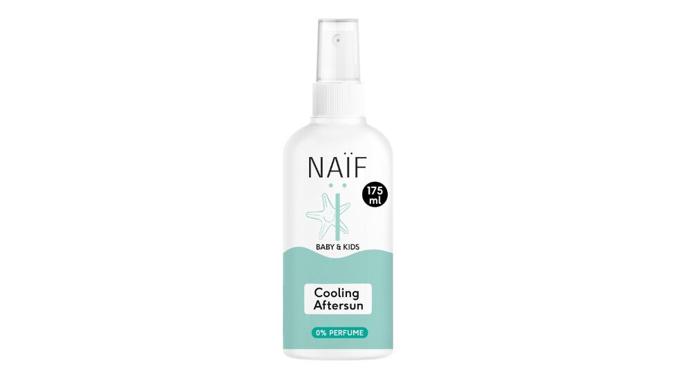 Spray refrescante 'Cooling Aftersun' de Naiïf.
