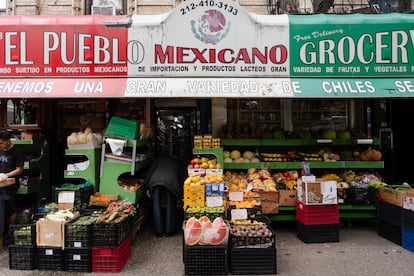 Vista general del barrio conocido como 'Little Mexico' en Harlem, Nueva York