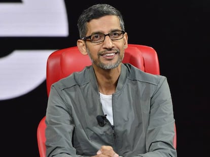 El consejero delegado de Alphabet, Sundar Pichai.