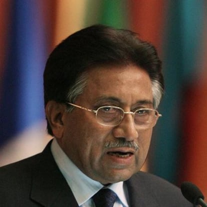 El presidente Pervez Musharraf.