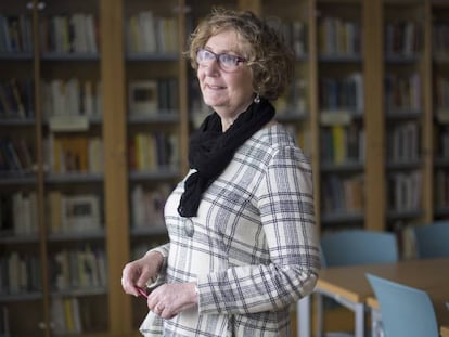 Maria Carme Ferrer, presidenta del Gremi de Llibreters de Catalunya.