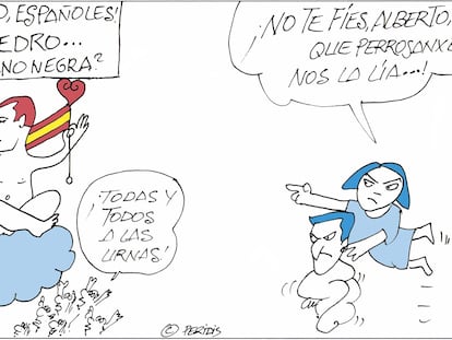 Viñeta de Peridis del 27 de abril de 2024.