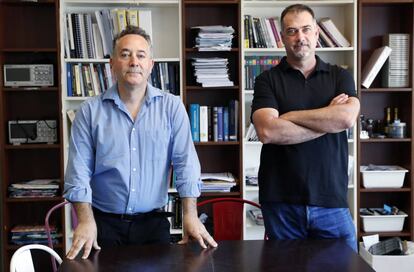 Roberto Giacchetta, director general, y Ricardo González, director técnico de la compañía.