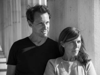 Los artífices del proyecto Solo Houses, Christian Bourdias y Eva Albarrán. |